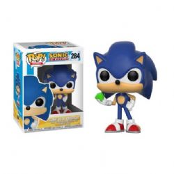 FIGURINE POP! - SONIC THE HEDGEHOG - SONIC AVEC ÉMERAUDE 3,75